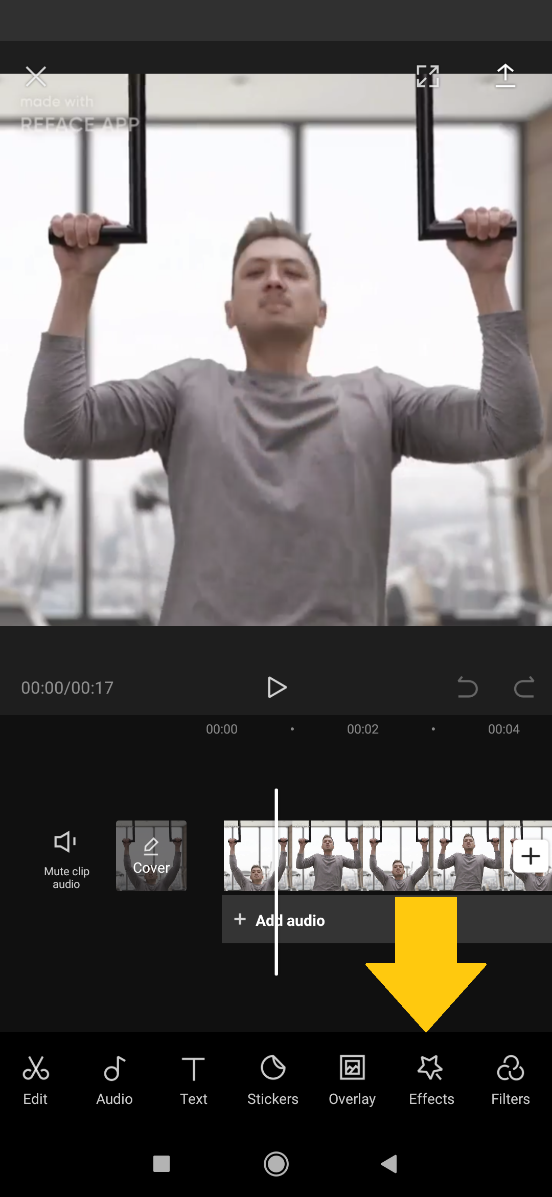 cara membuat video blur di capcut