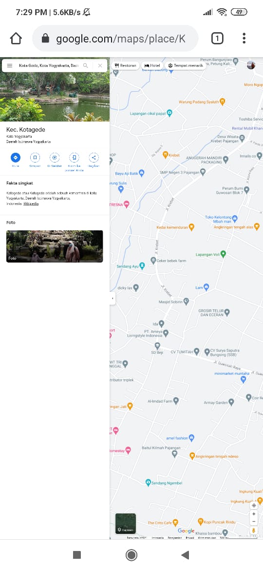 google maps dekstop site